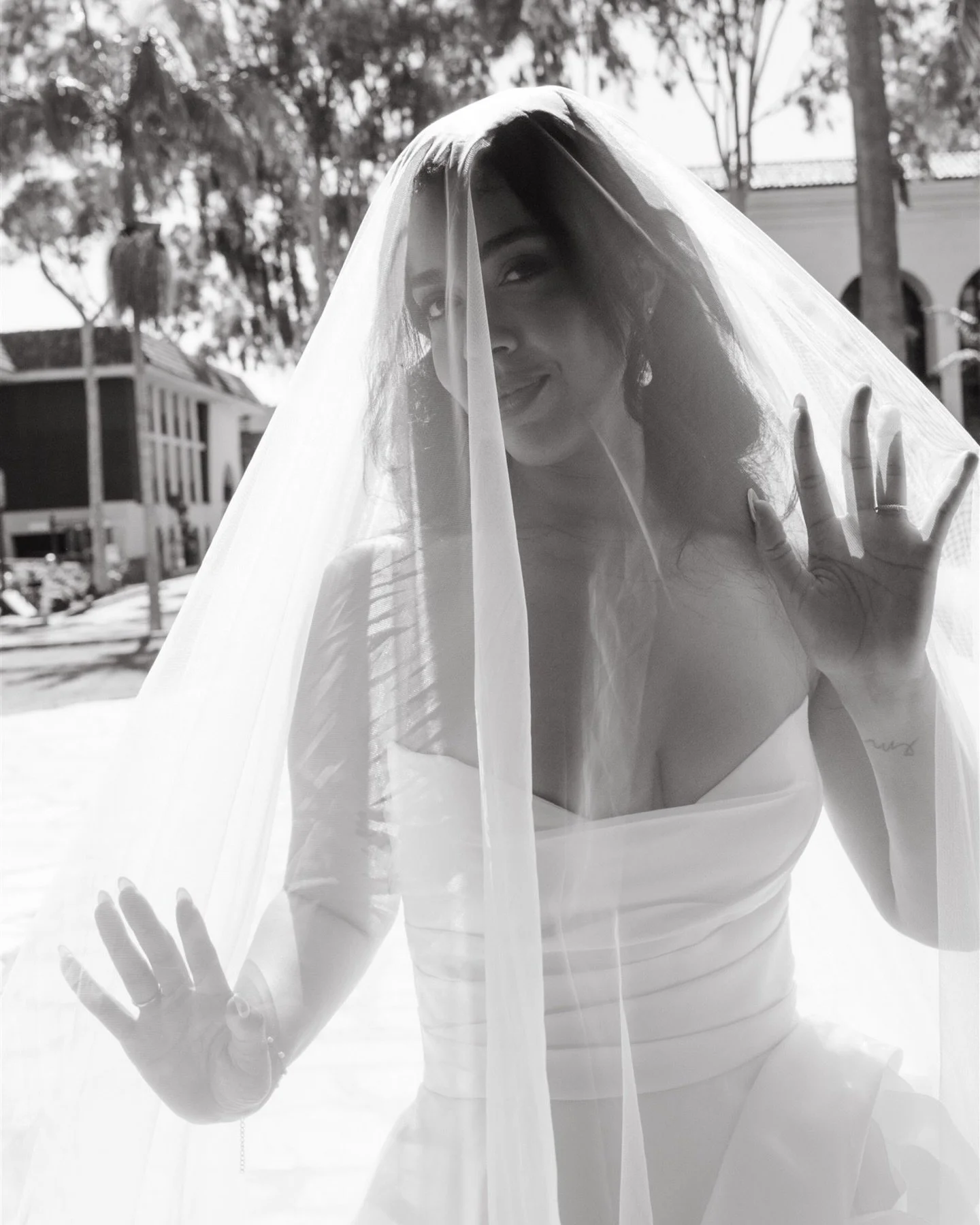 Proud wedding photographer moment: Looking back at my notes from M&amp;M&rsquo;s first call and seeing it all come together in their final gallery. Black &amp; white editorial ✔️ fashion moments ✔️ colorful candids ✔️ fun dance floor ✔️ 

Santa Barba