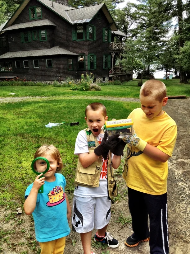 Exploring nature, summer 2012.