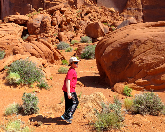 We explored Monument Valley with a Navajo guide.