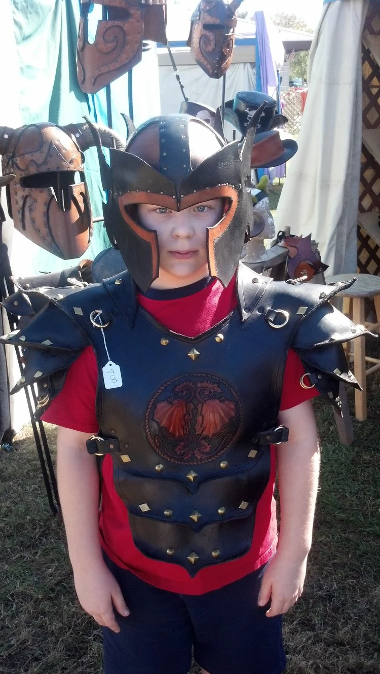 Medieval Weapons, Armor, Helmets = Best Day Ever
