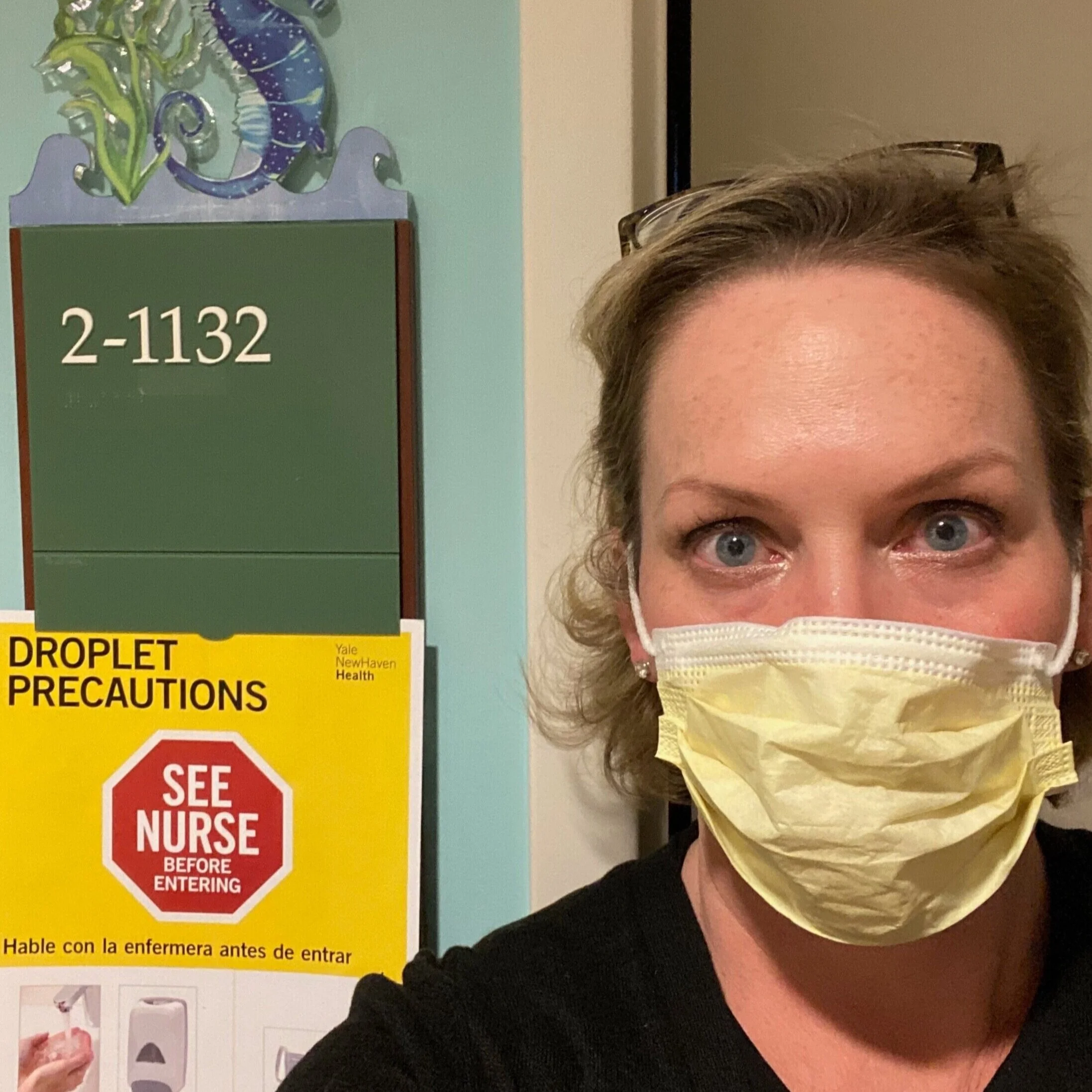 Photo Illustration by KHZ. This is actually pre-quarantine, before coronavirus made its presence known in our area. Will had a whopping case of the flu and was hospitalized in February when he started having trouble breathing. He’s healthy now, whew.