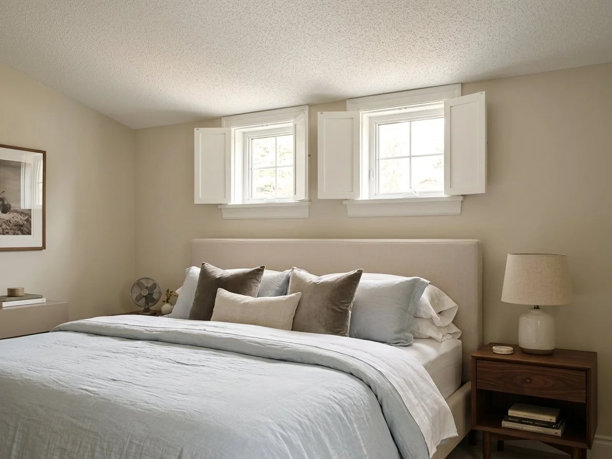 Wood Paneled Shutters