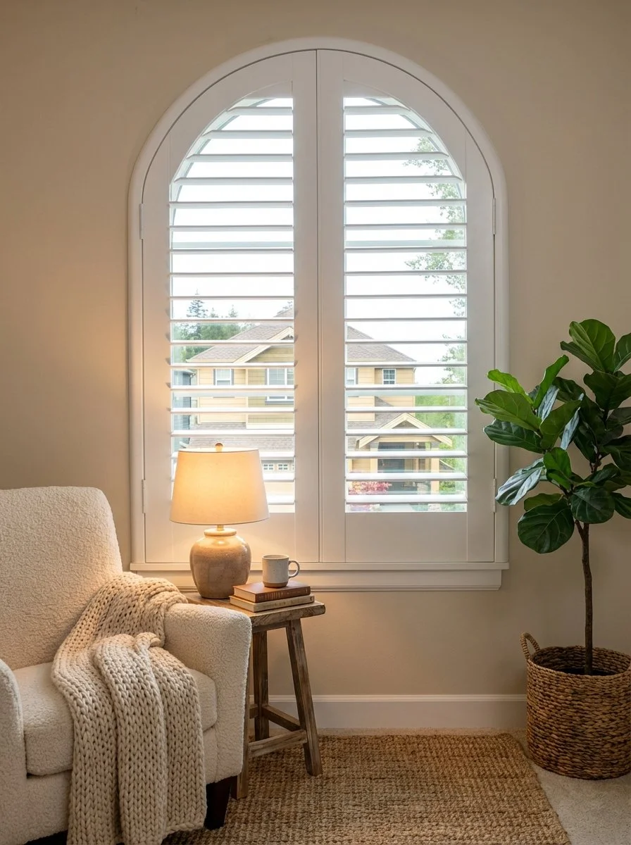 Seattle arched shutter