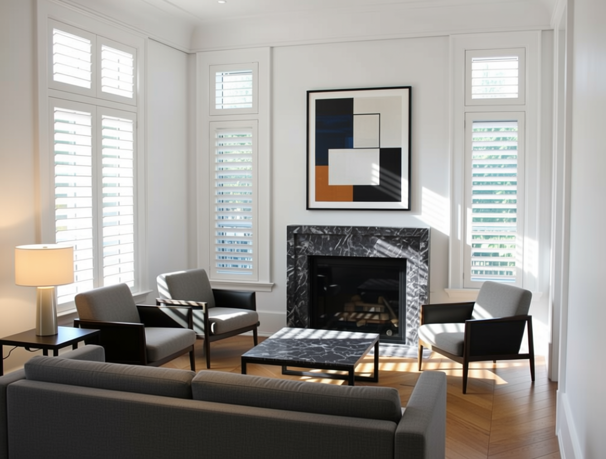 Hidden Tilt shutters Bellevue