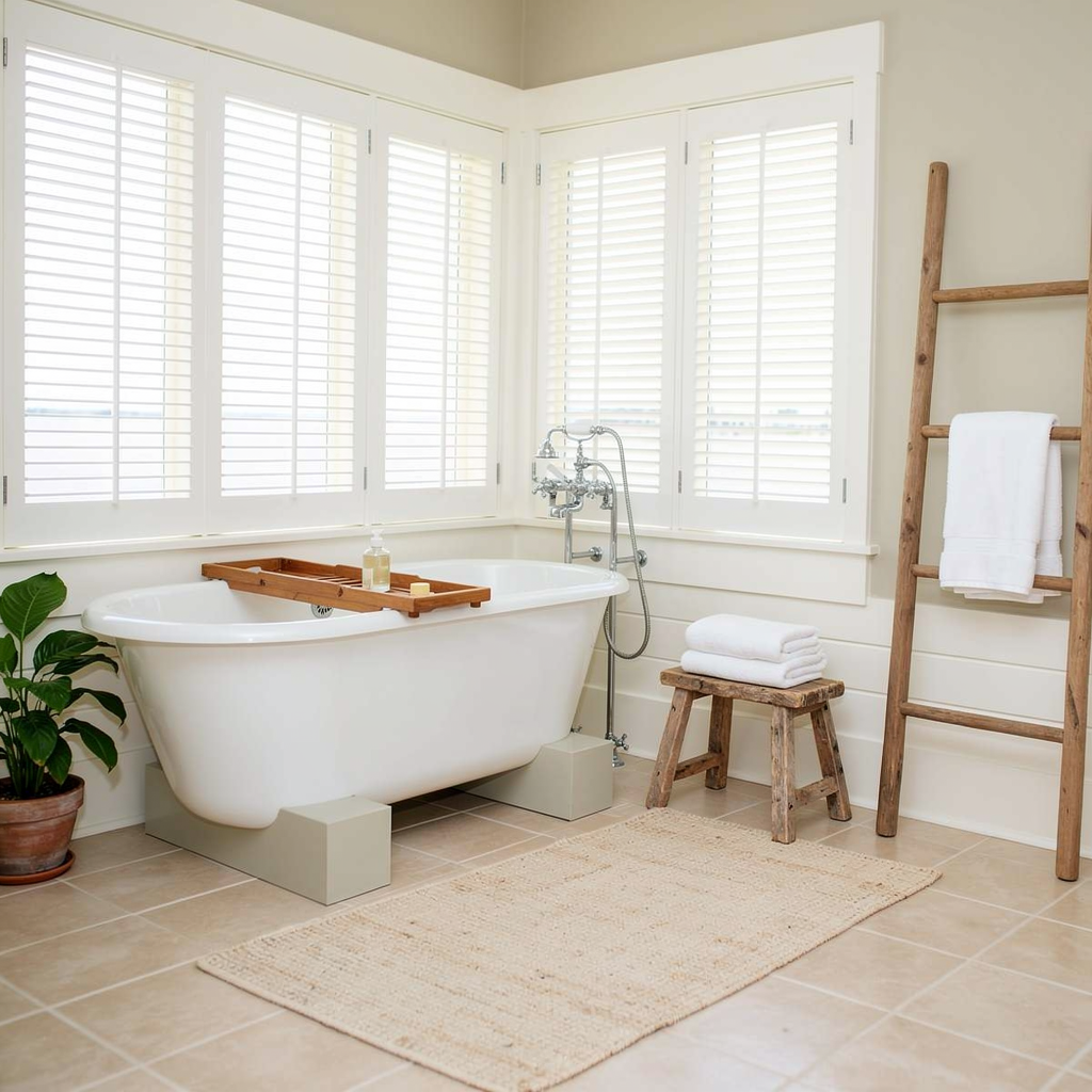 Seattle bathroom shutters