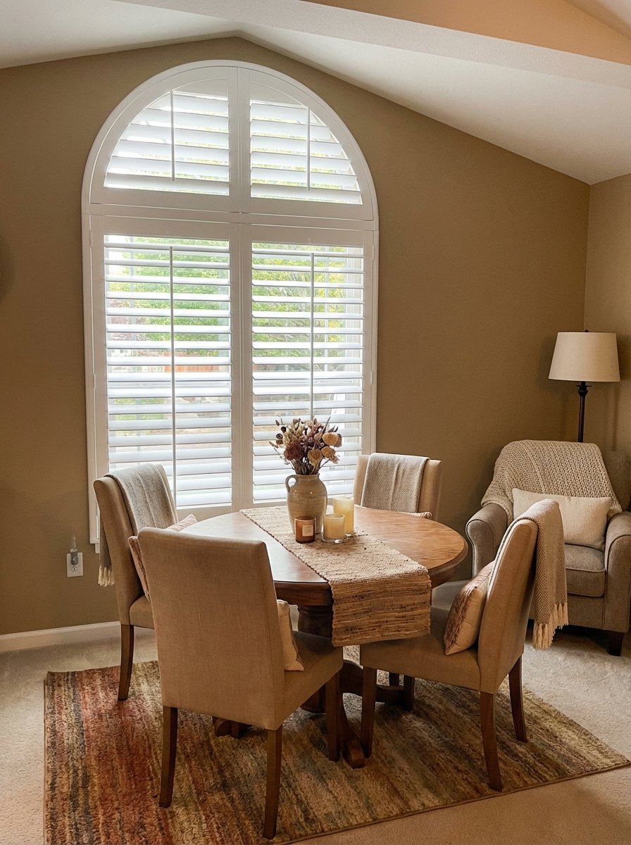 Half round shutters Seattle