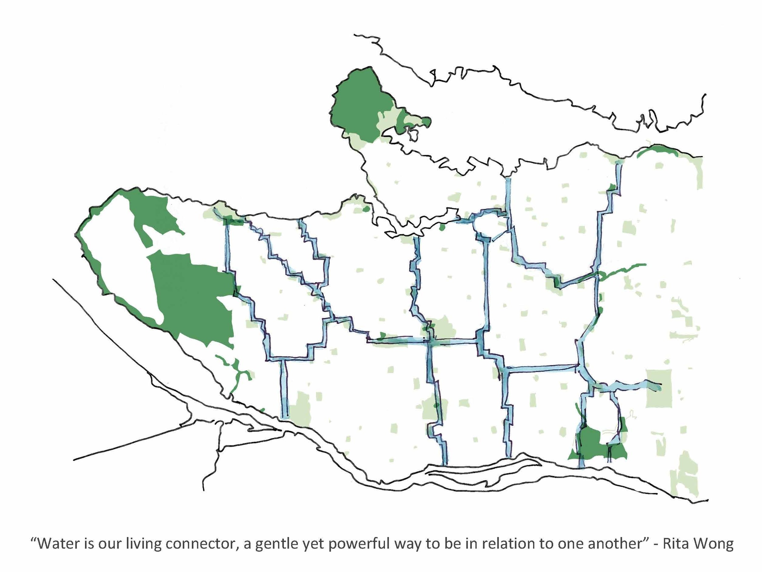 By recreating ecological corridors we can improve the function of remaining natural areas, thereby increasing our health and well-being.