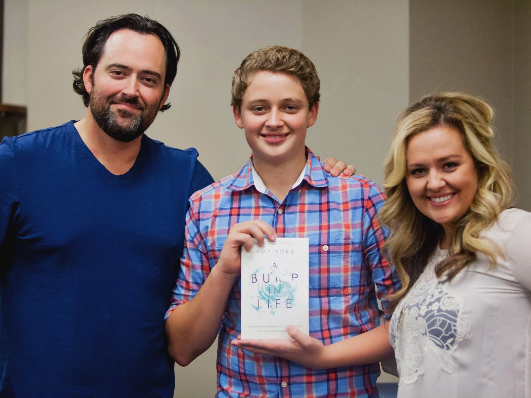 Ryan, Jess and Embrace Grace co-founder Amy Ford