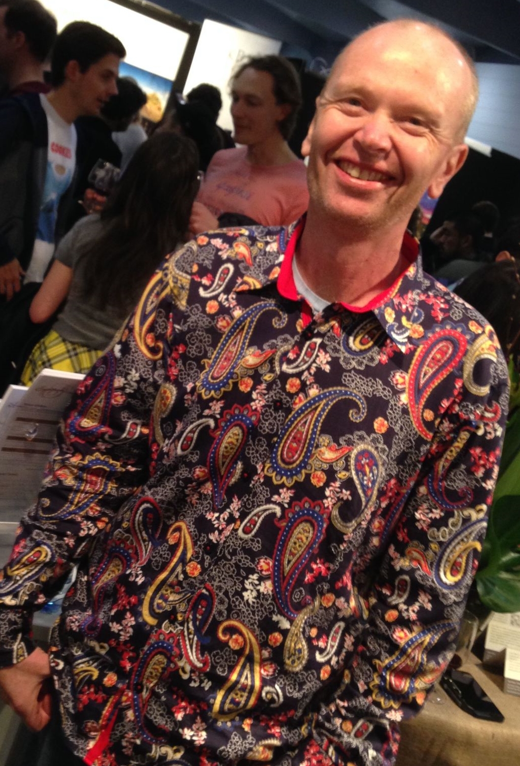 Looking good (?)... please email Dave directly to find out where you can buy your very own shirt :)