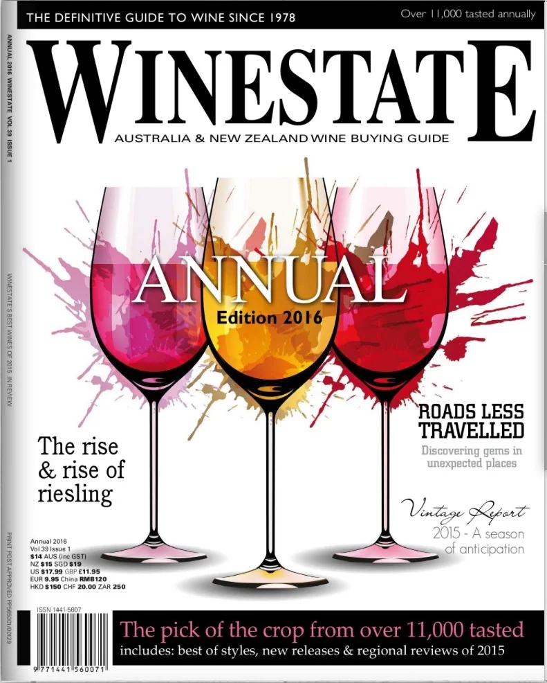 Semprevino listed in Winestate's Annual Edition 2016