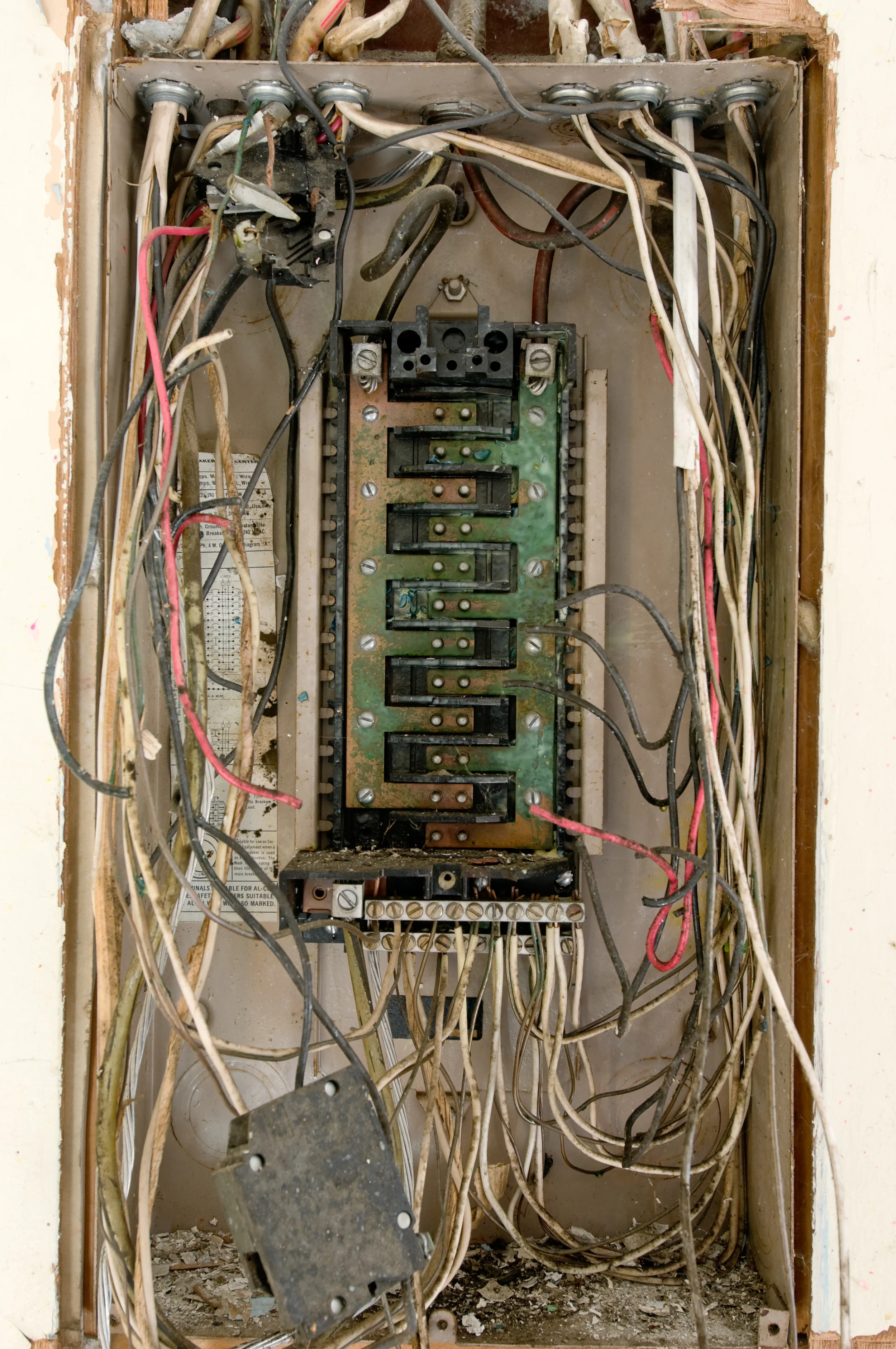 BURNED PANEL