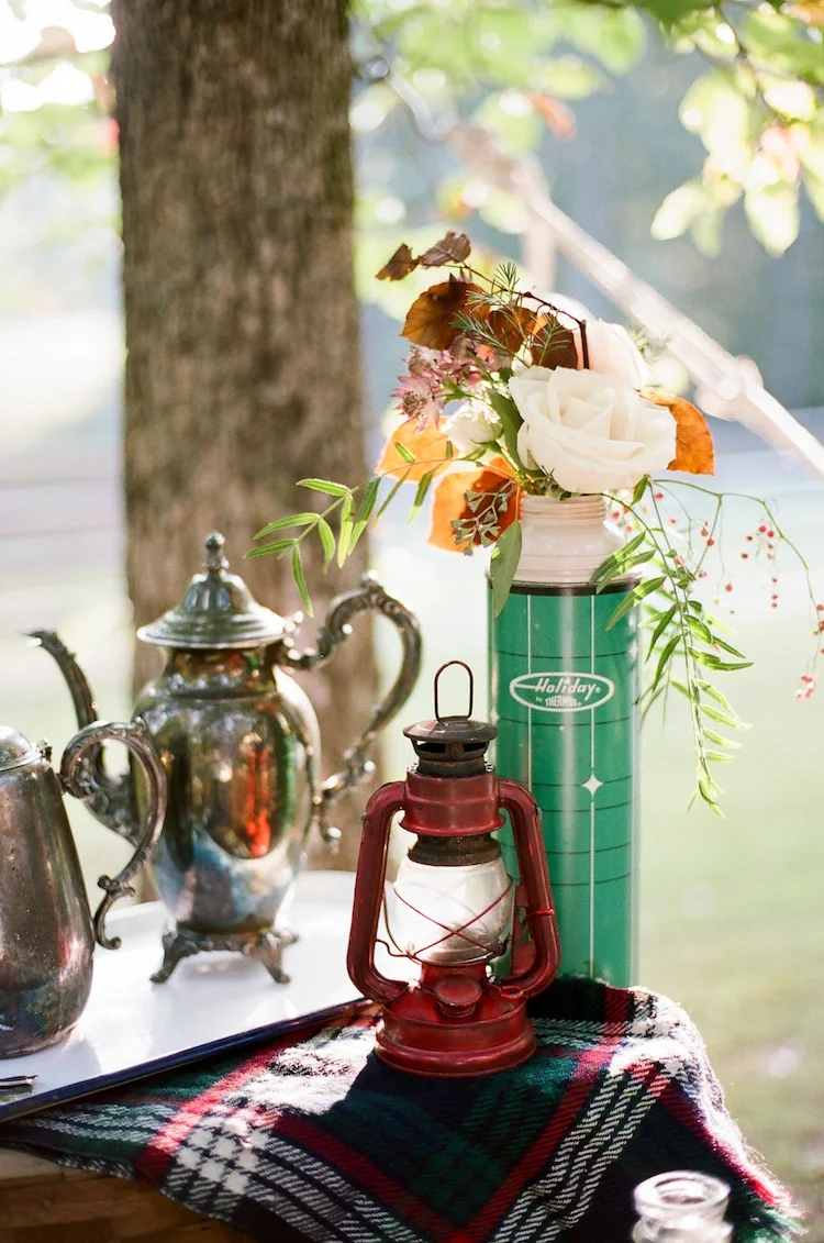 Locklane Weddings & Events on Ruffled Blog - Campfire Wedding Inspiration, Nashville Planner