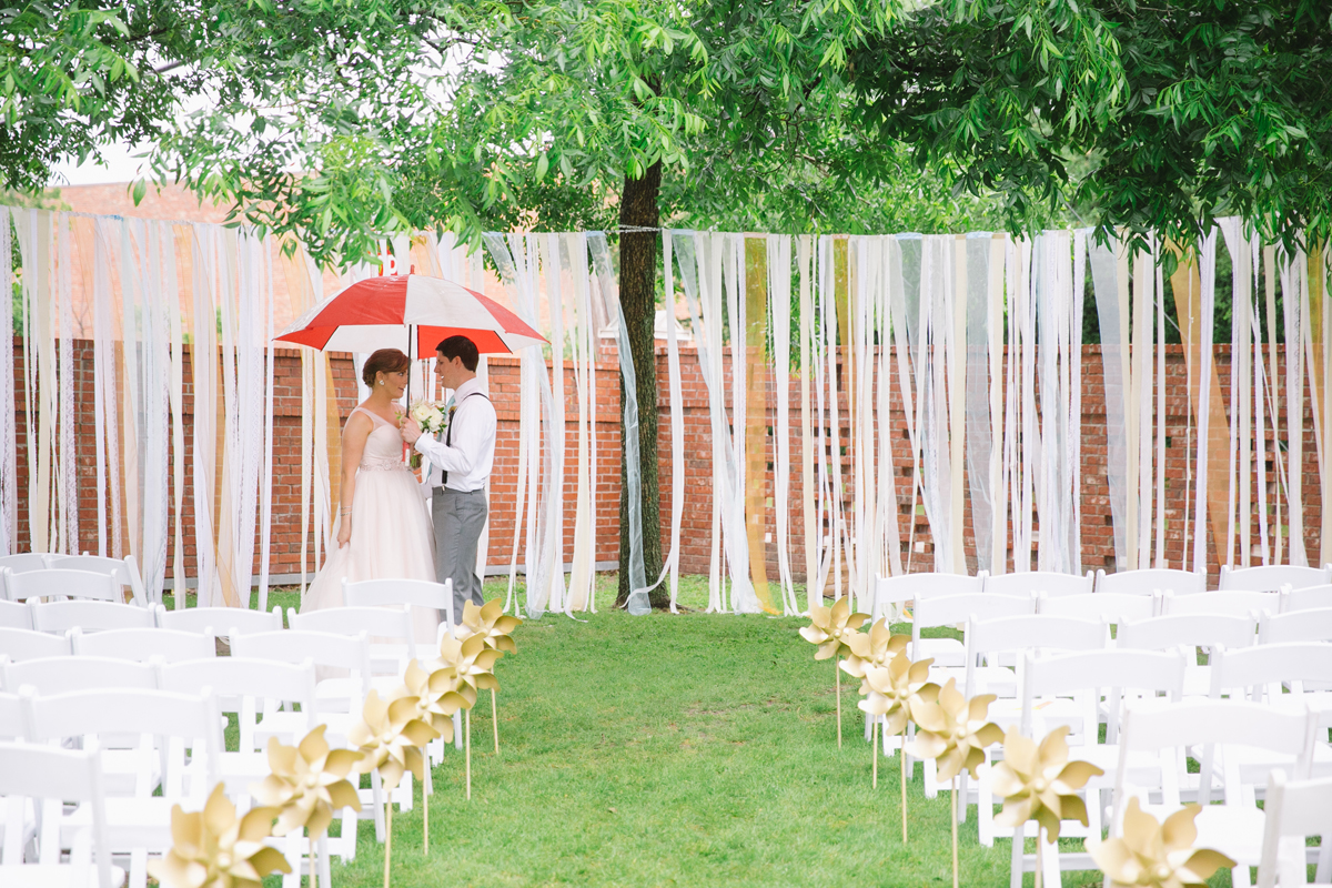 Carnival theme barn wedding for a Washington D.C. couple in Dallas, Texas