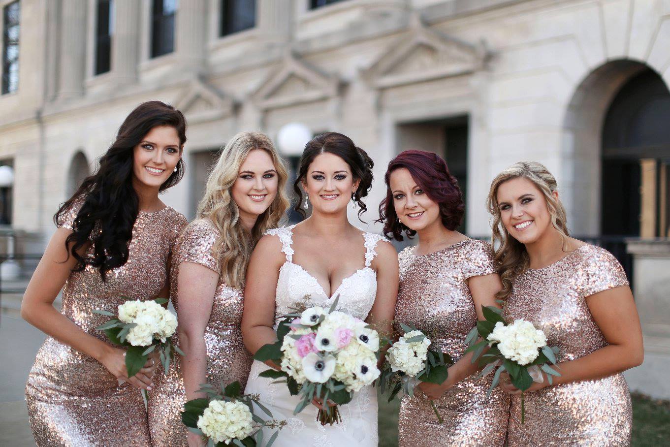Bridesmaid: Danielle Johnson // Bride: Sarah Reynolds // Location: Hotel Bothwell in Sedalia, MO // Date: March 5, 2016 // Photographer: Shanna Marie Photography