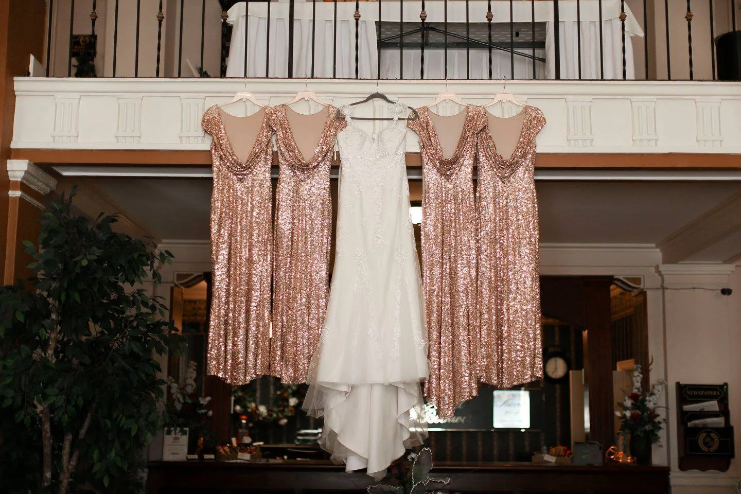 Bridesmaid: Danielle Johnson // Bride: Sarah Reynolds // Location: Hotel Bothwell in Sedalia, MO // Date: March 5, 2016 // Photographer: Shanna Marie Photography