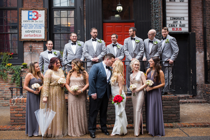 Printers Alley, Downtown Nashville Wedding, Locklane Weddings & Event