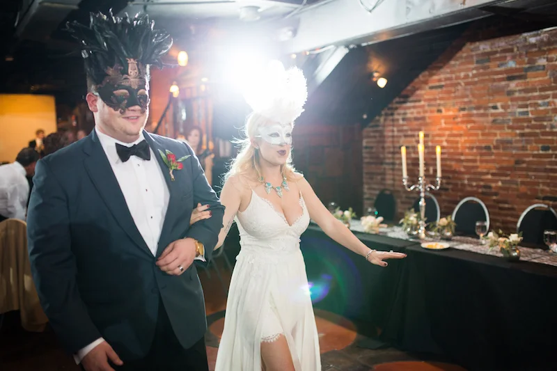 Masquerade, Downtown Nashville Wedding, Locklane Weddings & Event