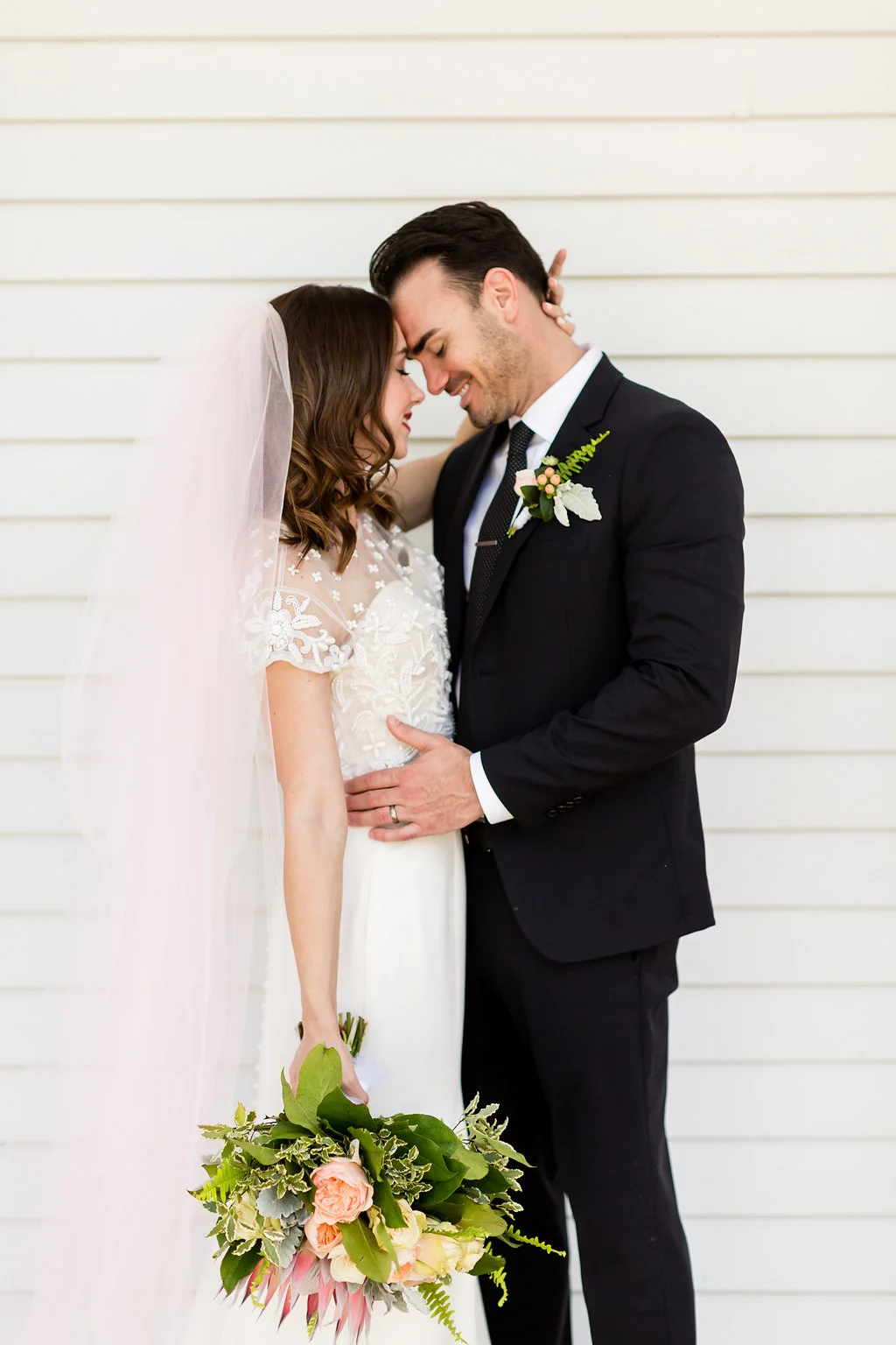 Locklane Weddings & Events + Greenery, Pink, Yellow Wedding Inspiration + GranDale Manor + Caley King Newberry