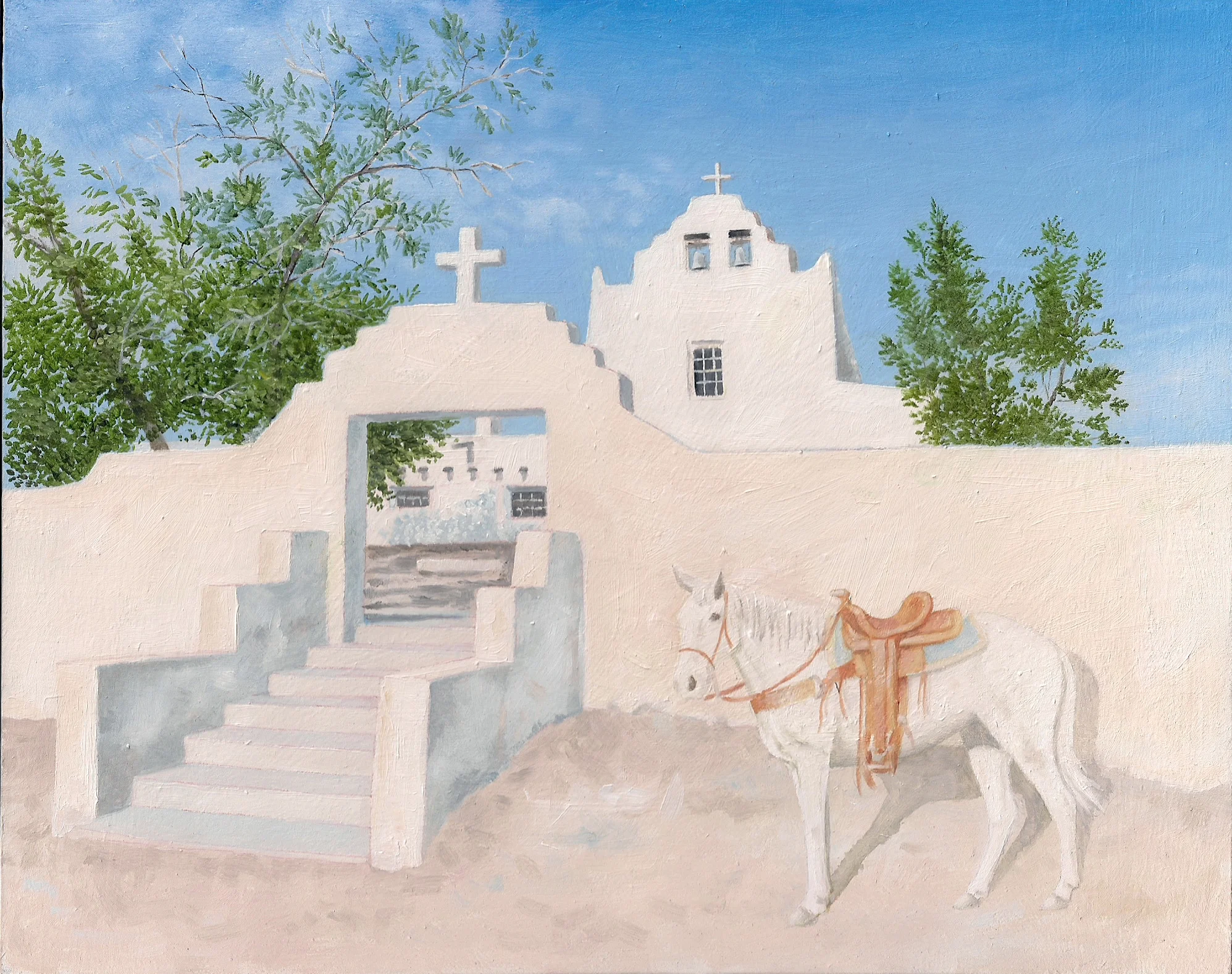 Church of San Lorenzo, Laguna Pueblo, NM