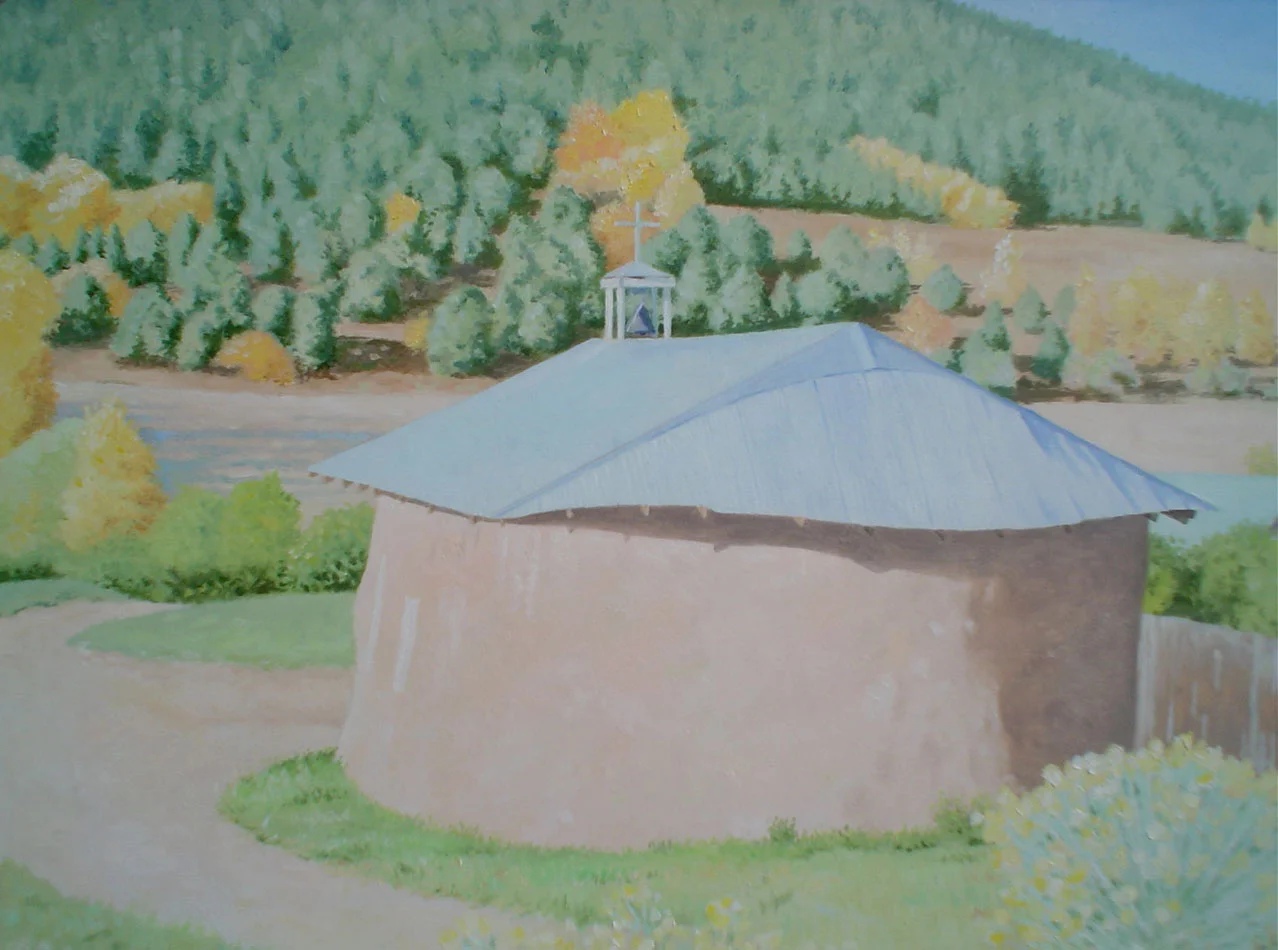 Apse End of Nuestra Ascuncion Placita, NM
