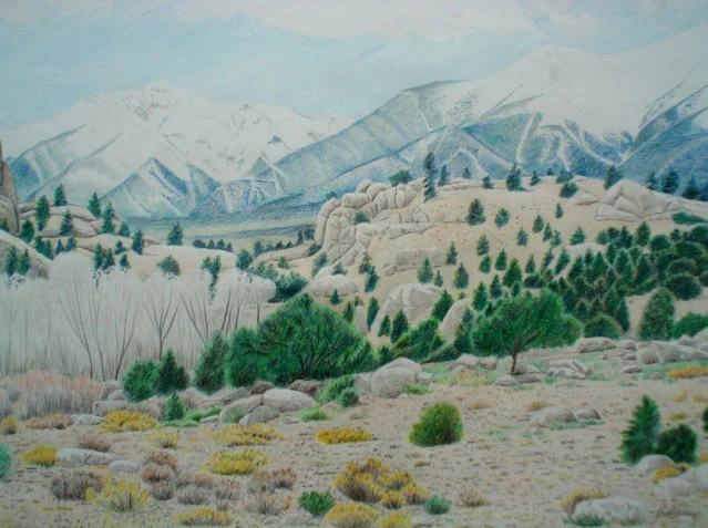 Mt. Antero and Mt. Princeton