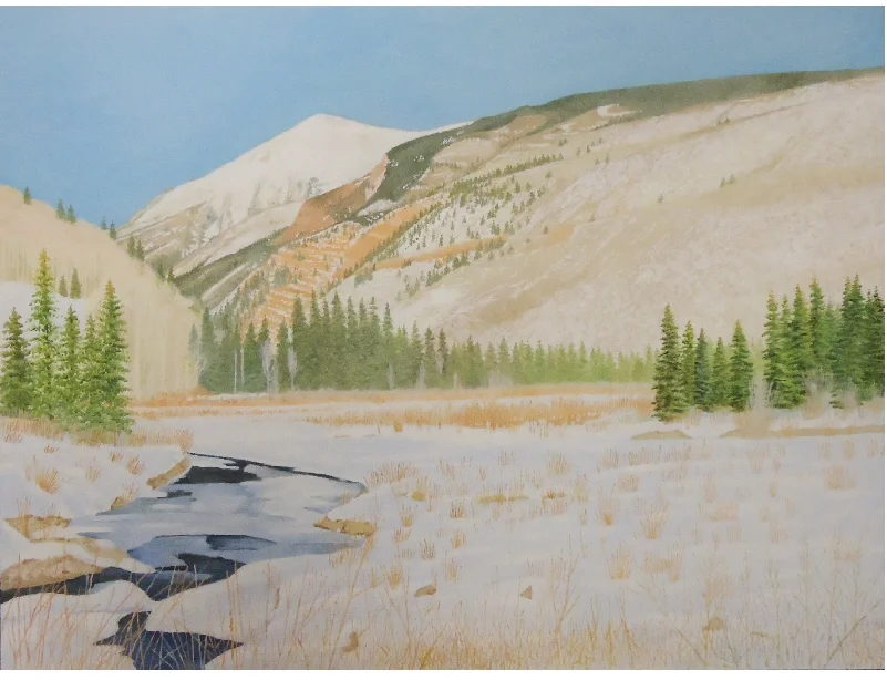 Along the Crystal River with Mt. Sopris afar