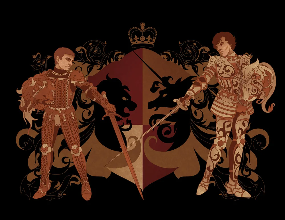 Illustration for a collaborative art book