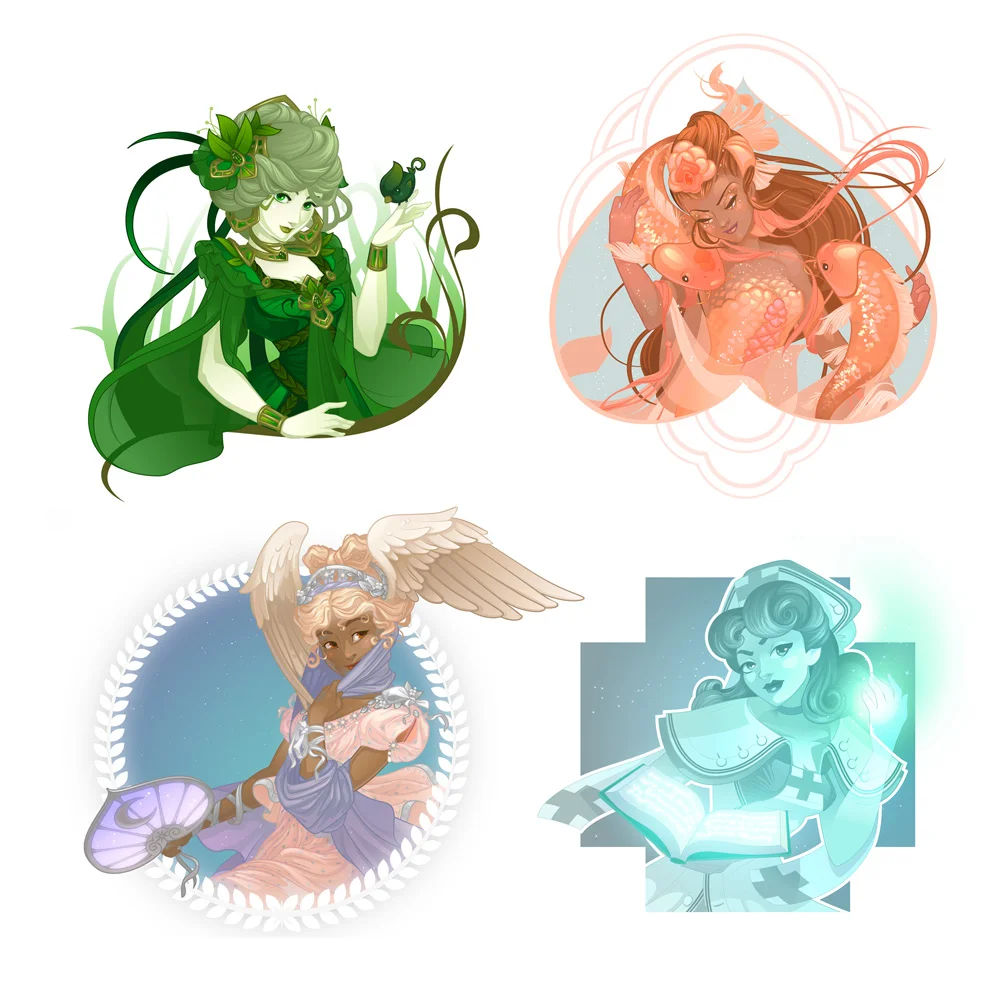 Character illustrations