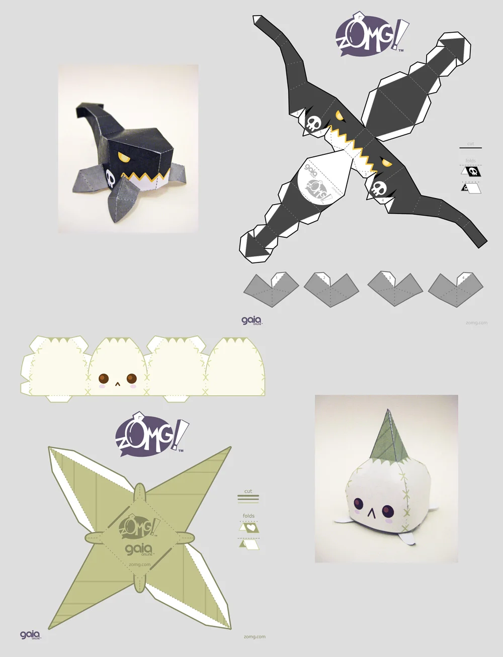 papercraft models