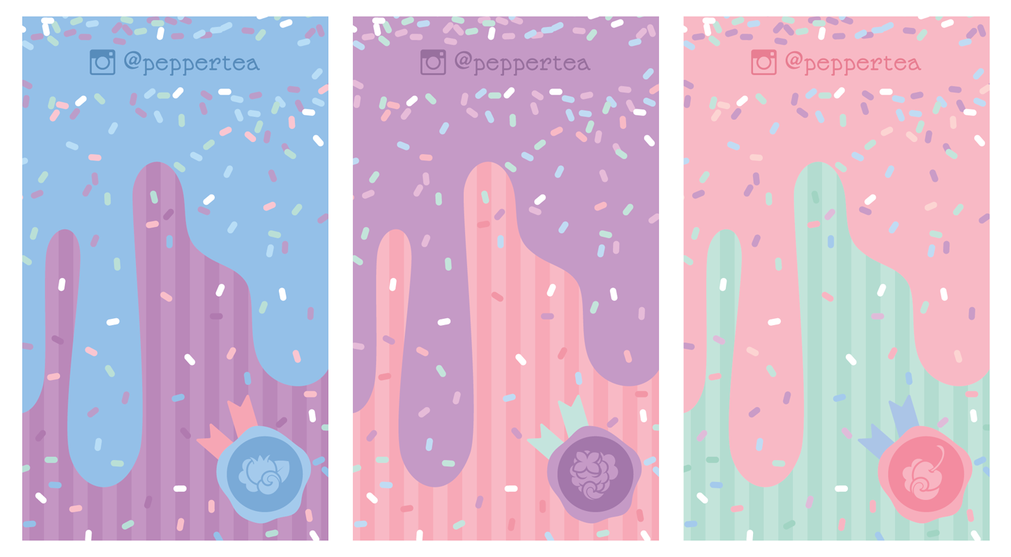 Backing boards for a series of enamel pins.