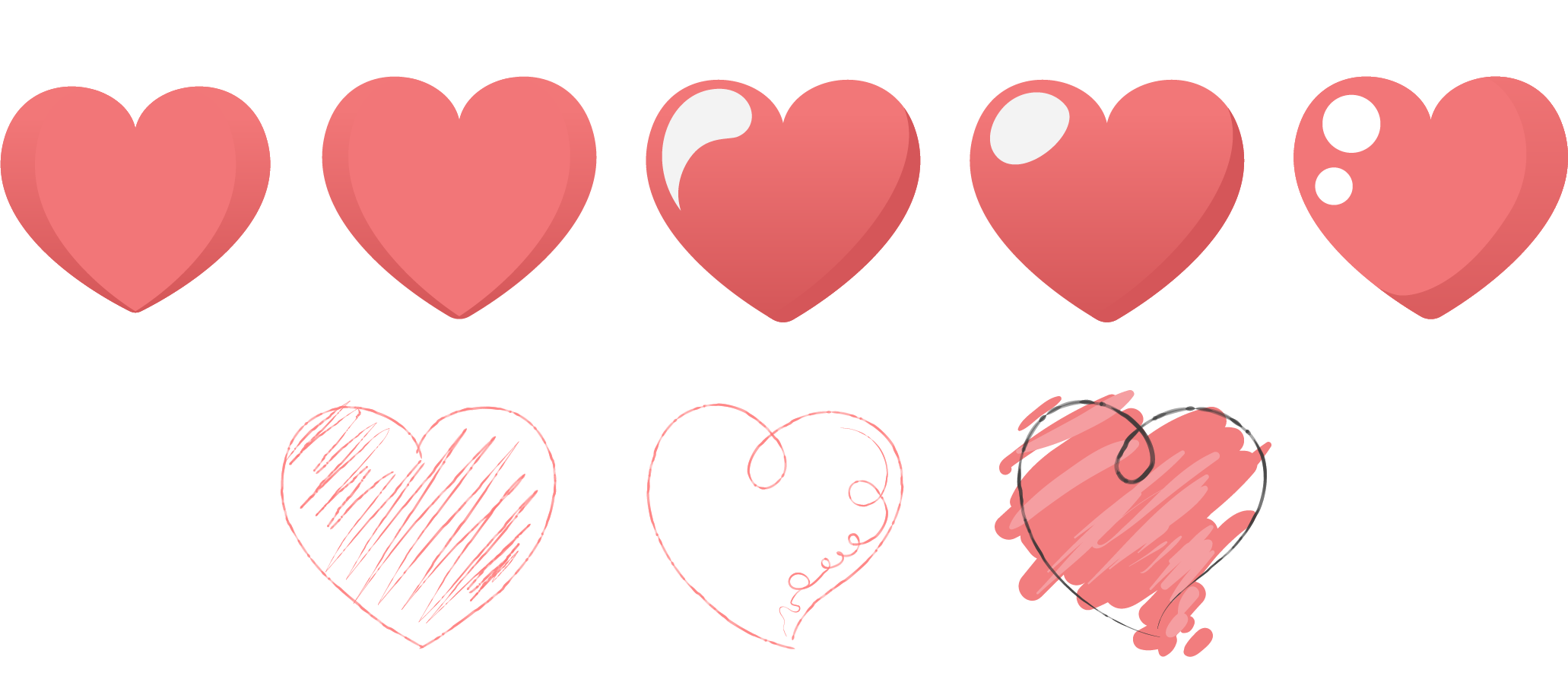 Symbol emote style exploration