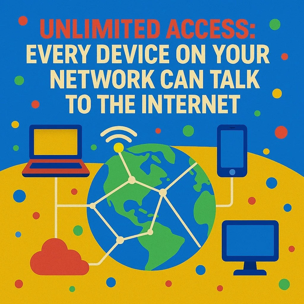 Unlimited Access: Every Device on Your Network Can Talk to the Internet