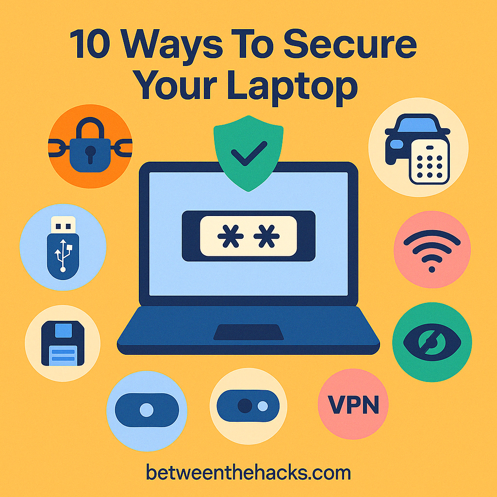 10 Ways to Secure Your Laptop
