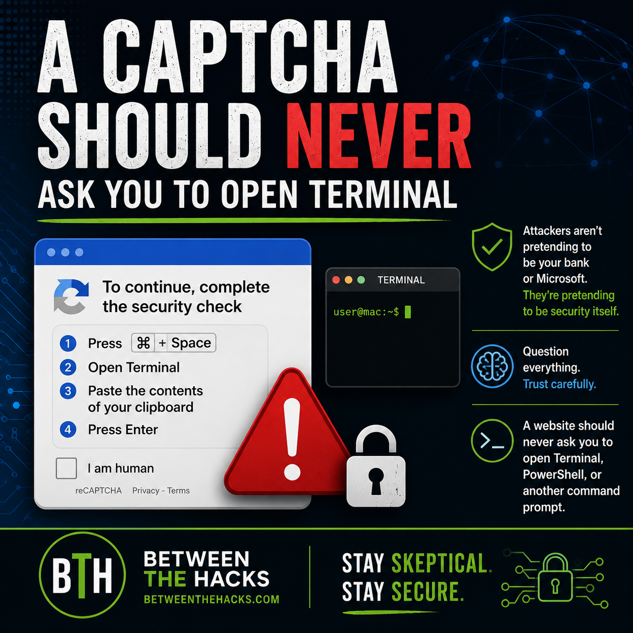 A CAPTCHA Should Never Ask You to Open Terminal