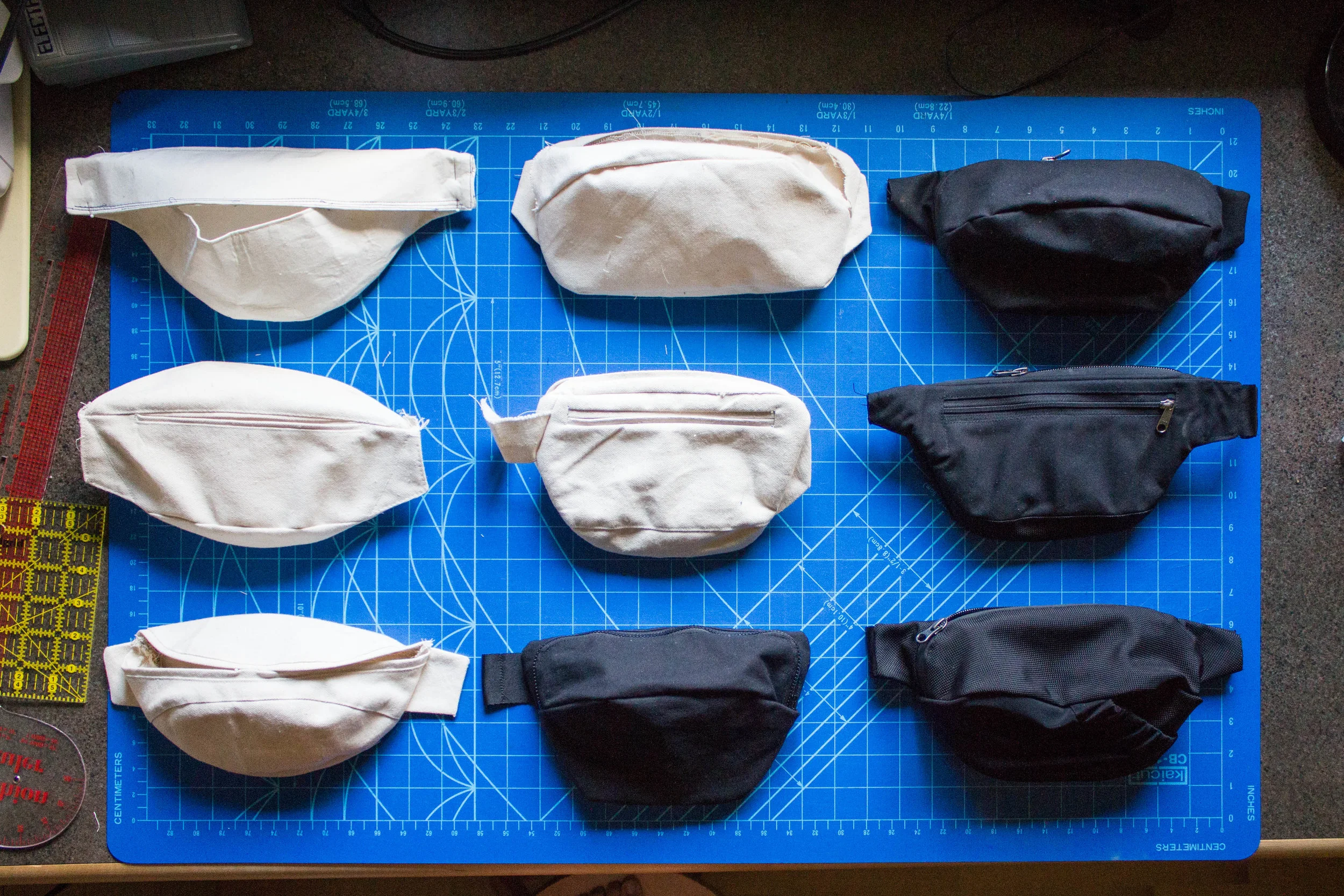 A series of prototypes examining proportions and construction