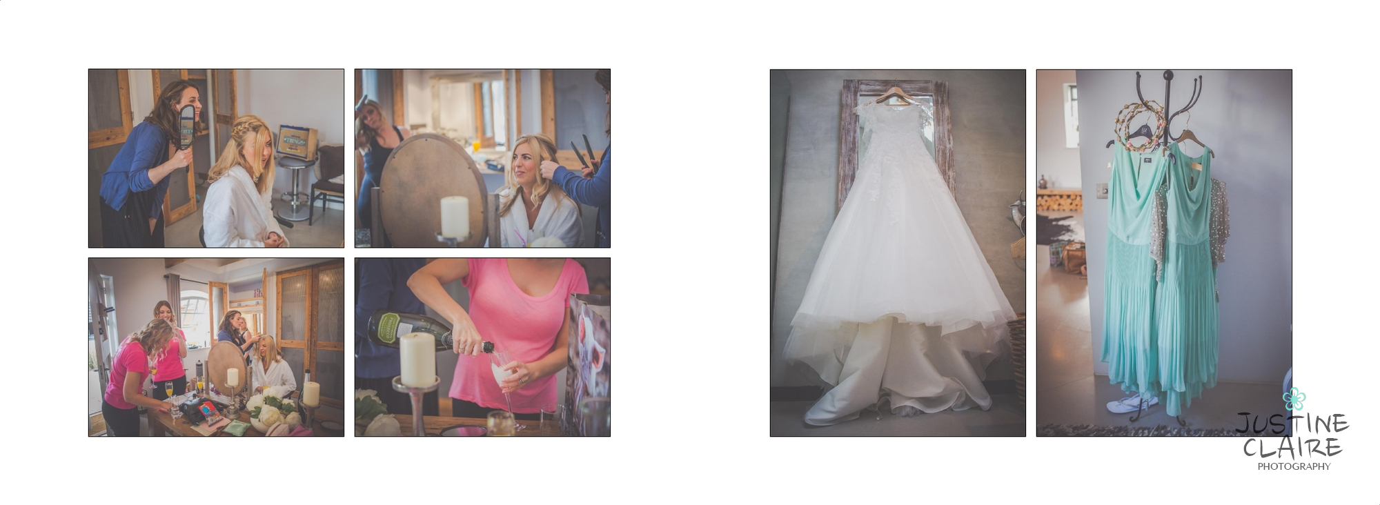 Southend Barns Wedding Album - I just love the atmosphere at the Bridal Preparations 