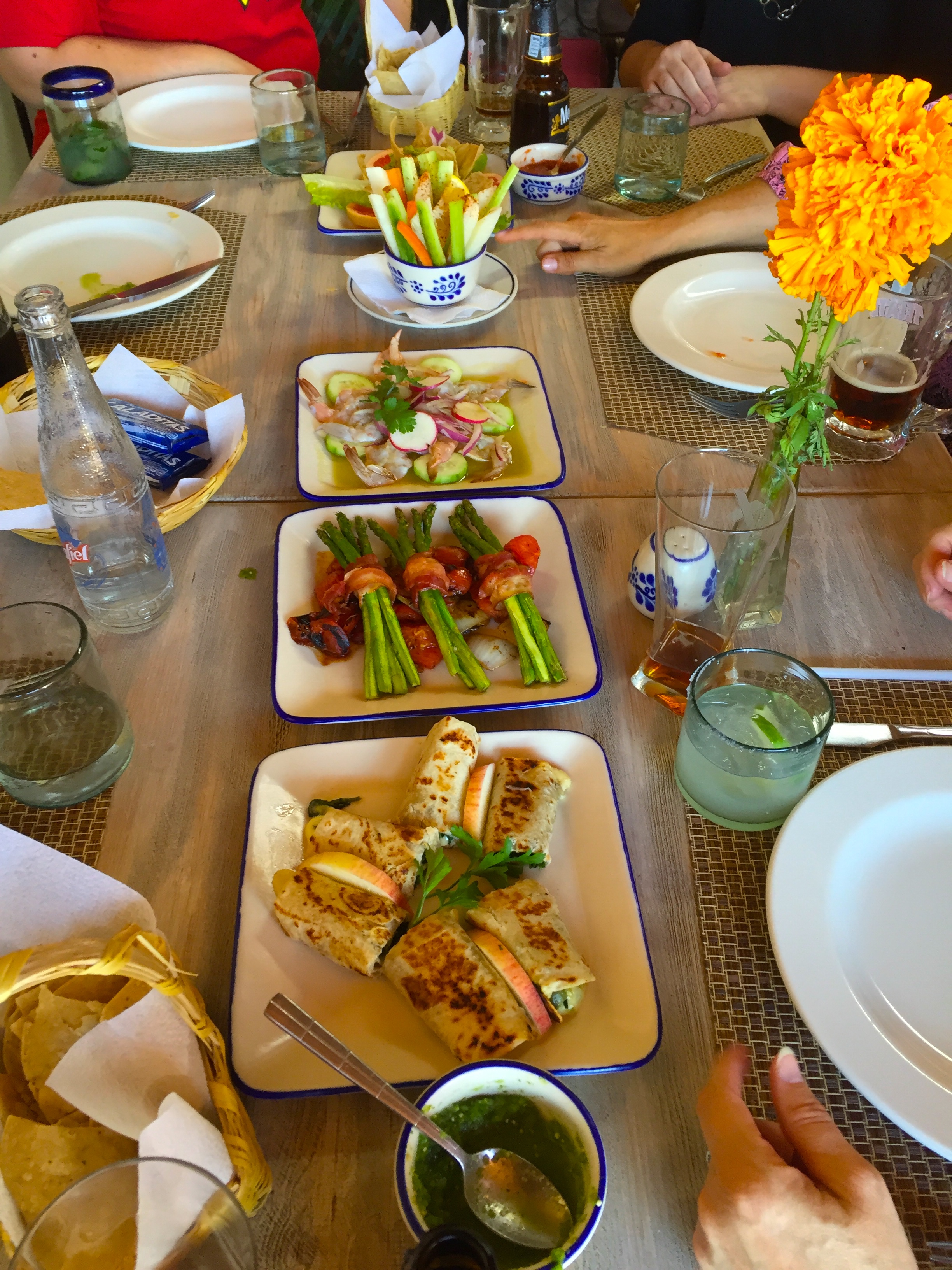 Simply delightful lunch in San Miguel de Allende