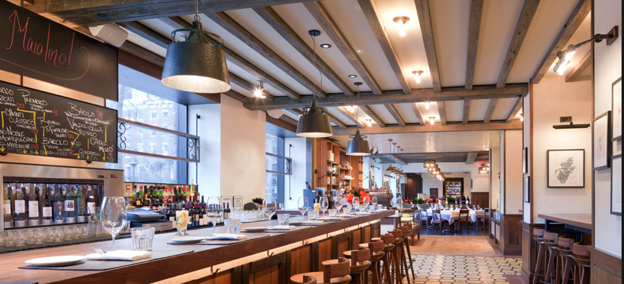 Here at Maialino the inviting ambiance has been planned from the start.