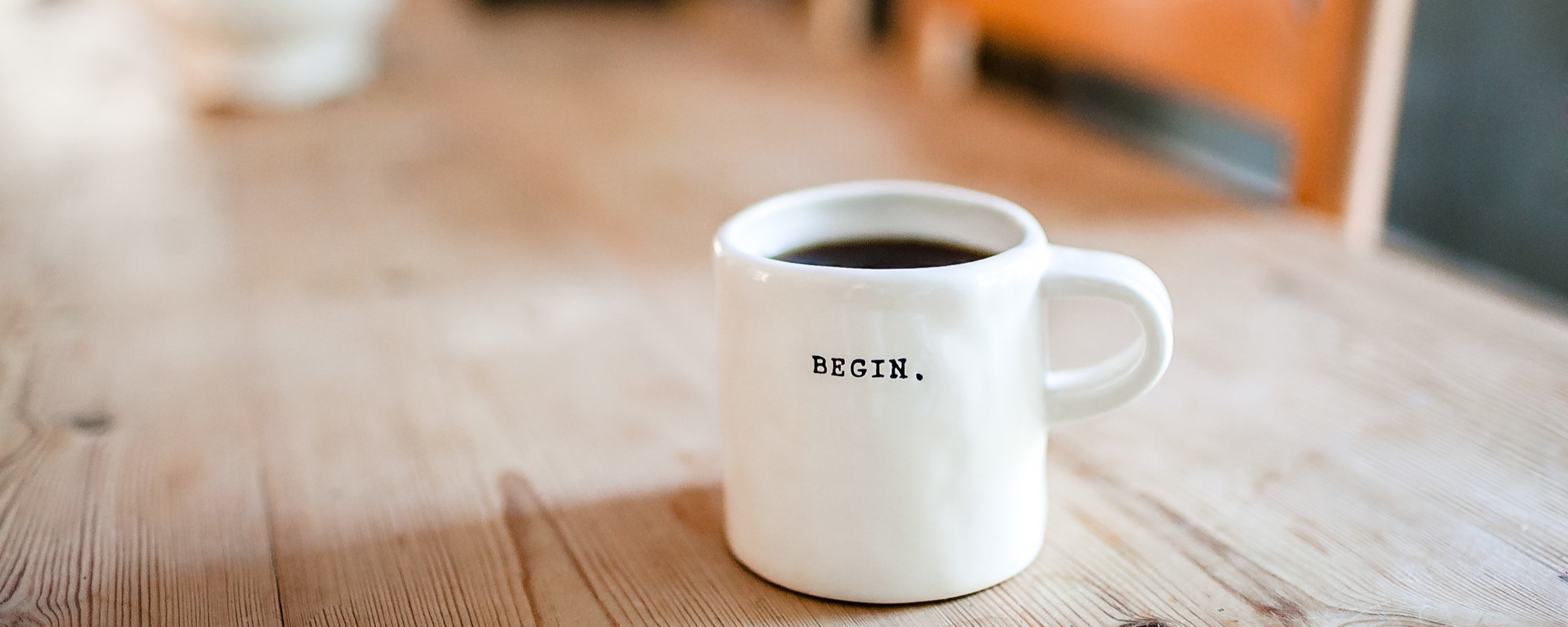 begin where you are.
