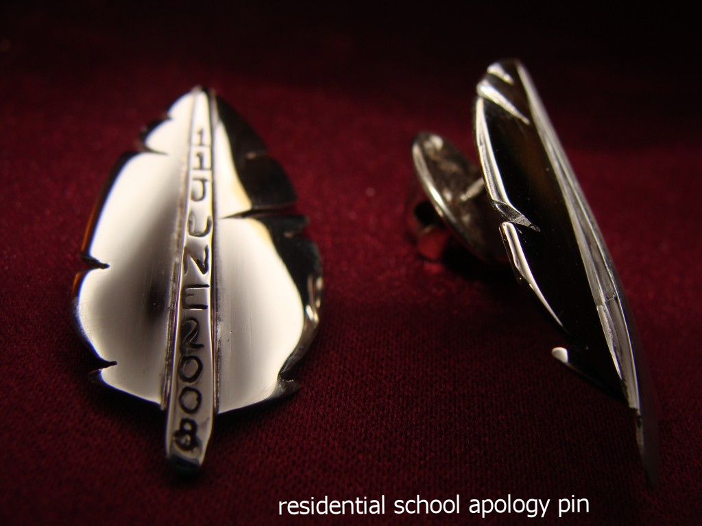residential school apology pin