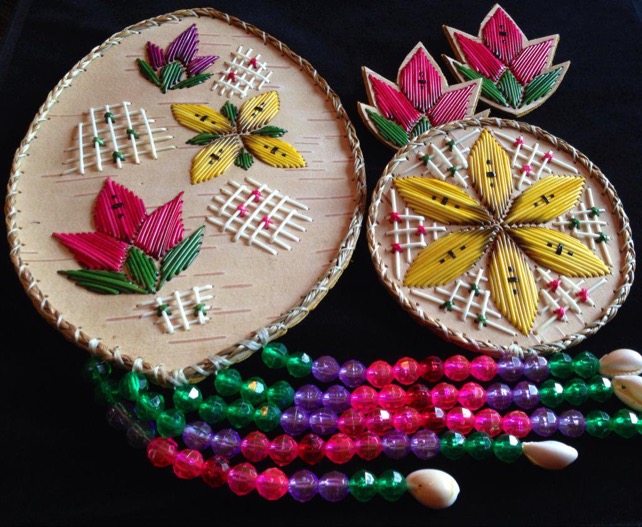 Quilled Regalia Pieces by Ingrid Brooks