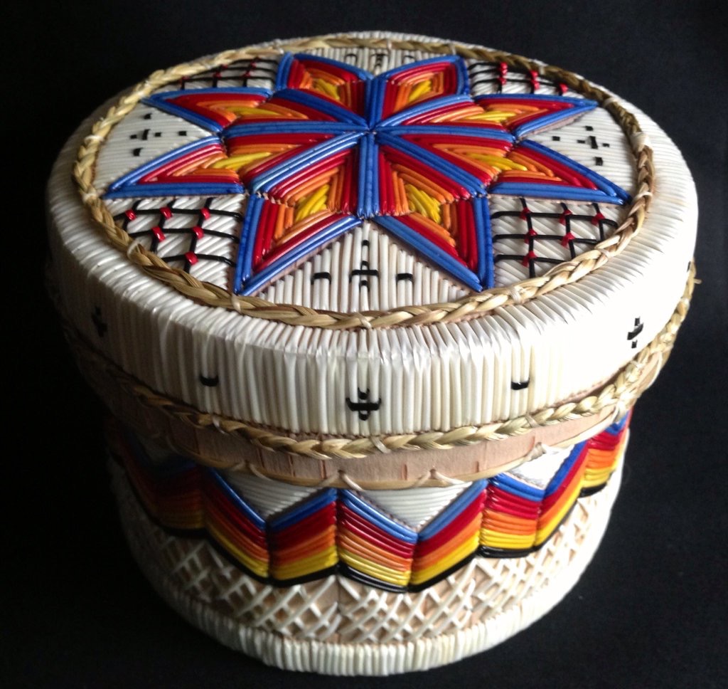 Quilled Basket by Ingrid Brooks