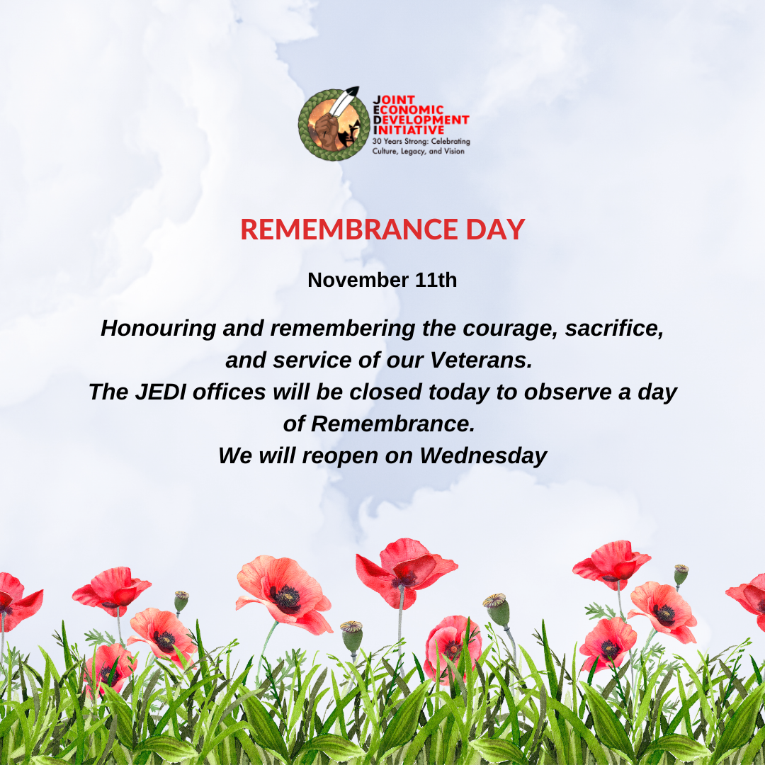 Office Closure - Remembrance Day 