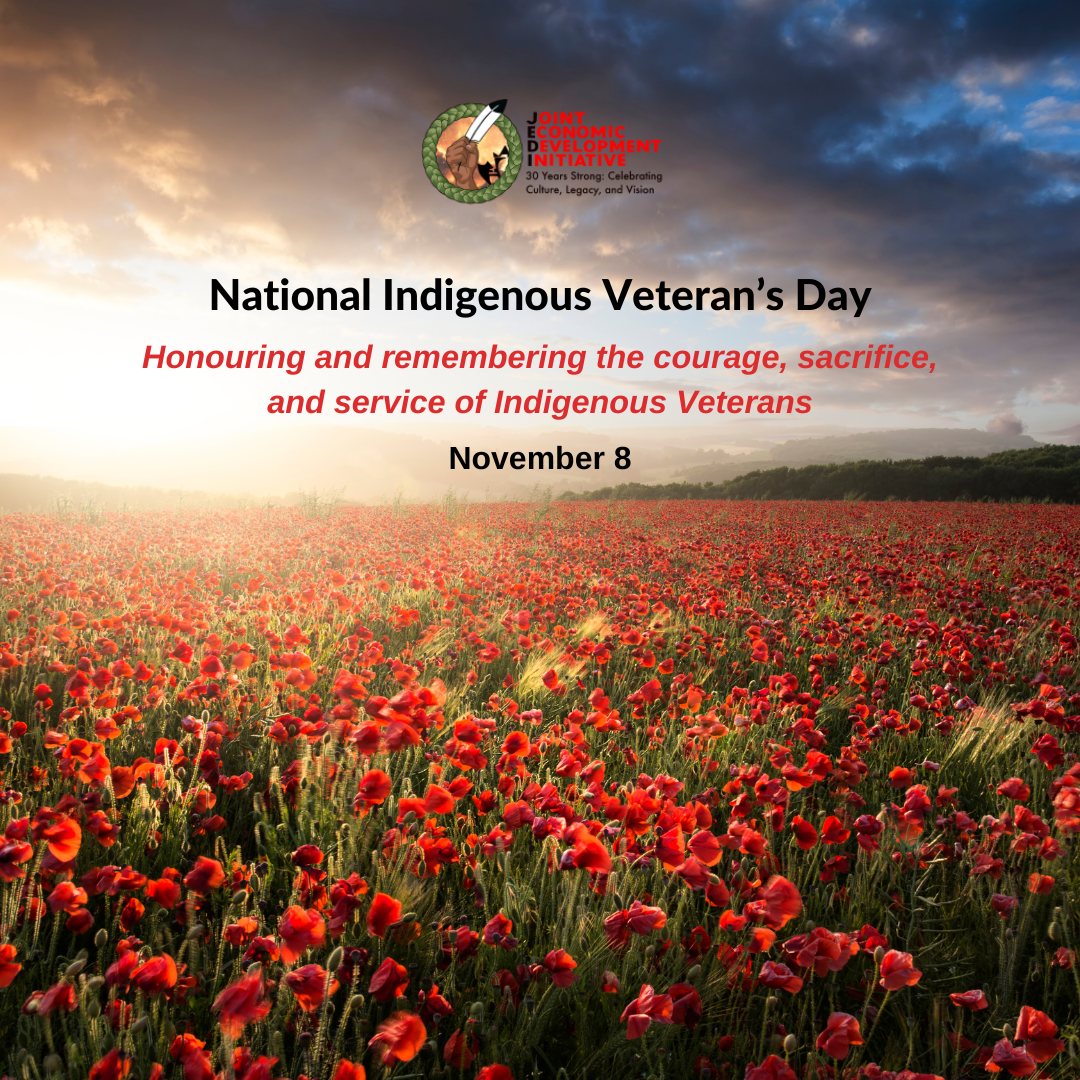 National Indigenous Veterans Day 