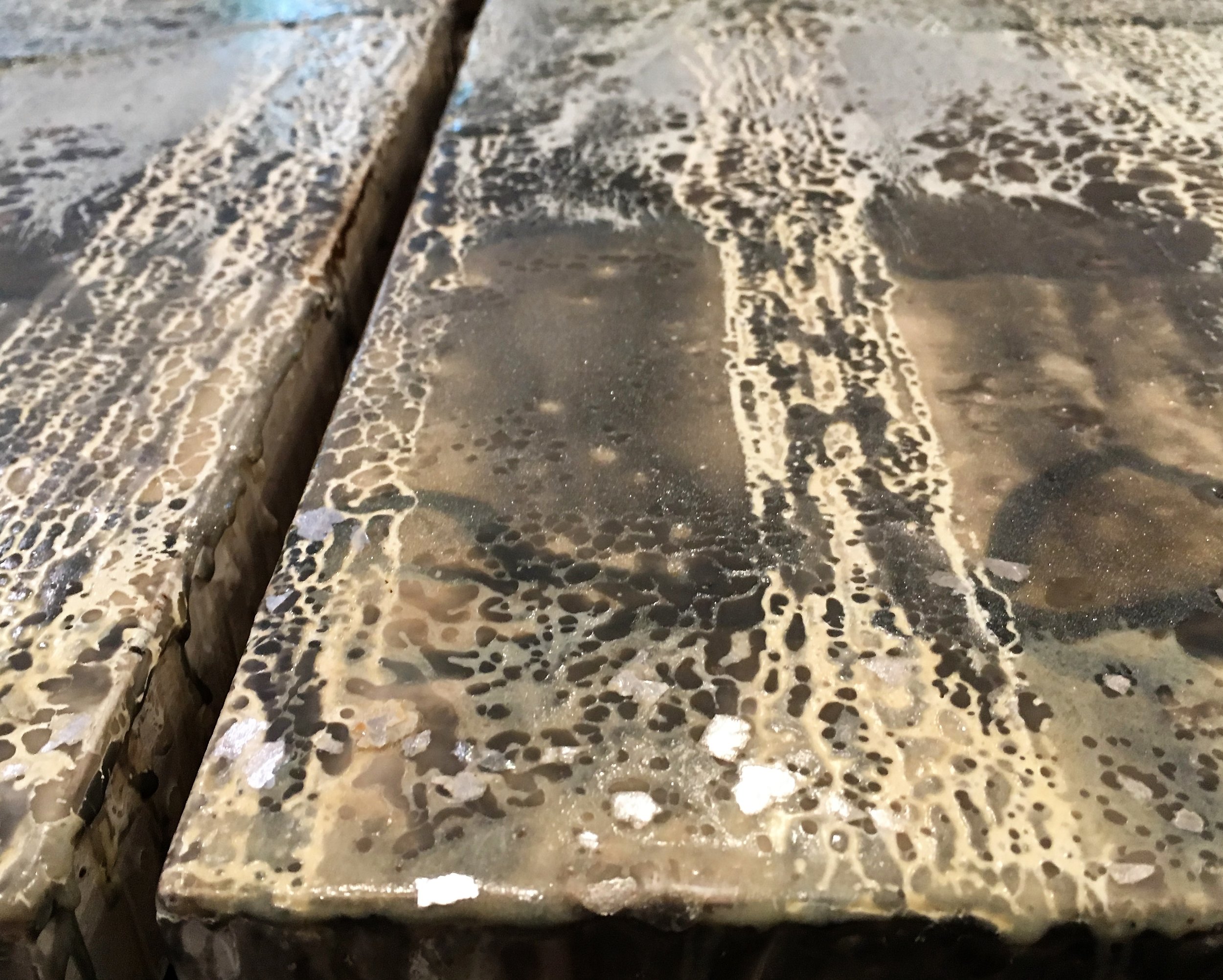 Veil (triptych) - detail