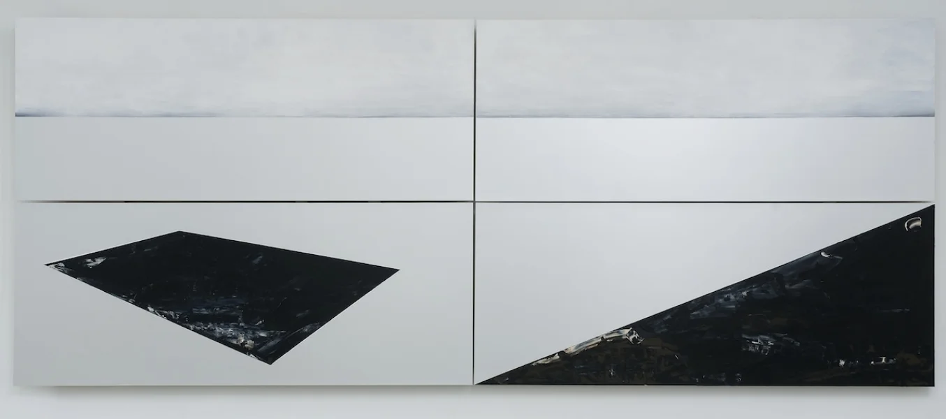 Grand Design Performing Landscape, acrylic on aluminum, 96" x 240," 2013-14