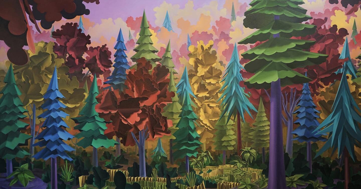 And here you can see a tiny version of a new painting I did.
#painting #landscapepainting #art #oilpainting #drawing #trees #asu #landscape #neckofthewoods #forest #woods