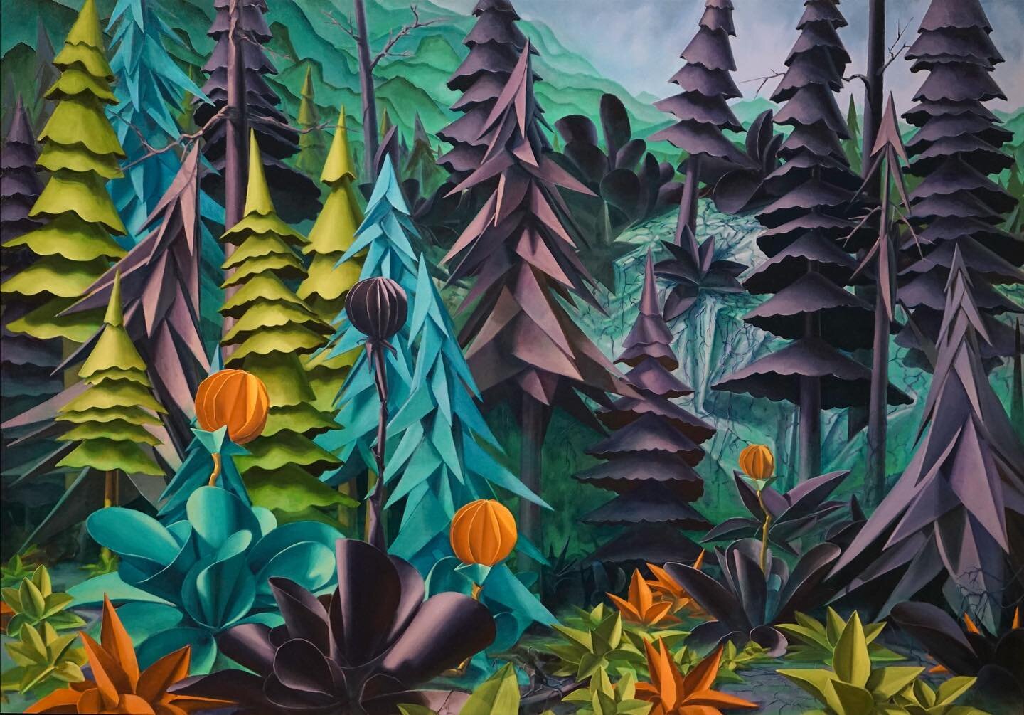 This one is pretty big, so it took a while, but now it’s done.
.
.
#painting #art #asu #fineart #drawing #landscape #landscapepainting #oilpainting #artistsoninstagram #trees #paper #forest #plants