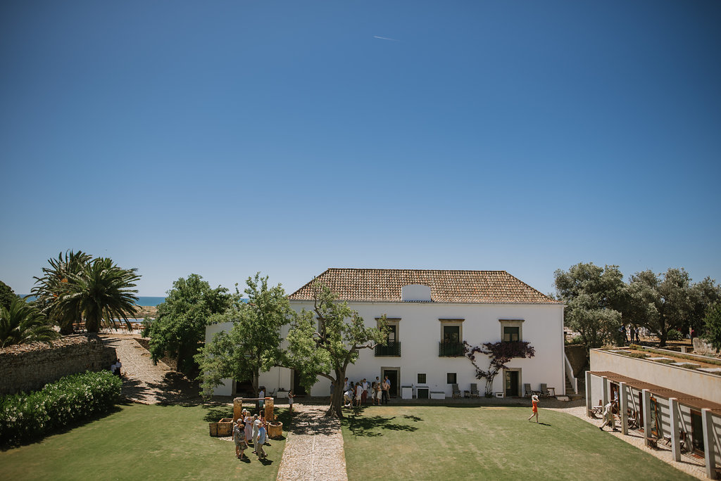 wedding at Forte São João da Barra in Cabanas de Tavira, Algarve, Portugal