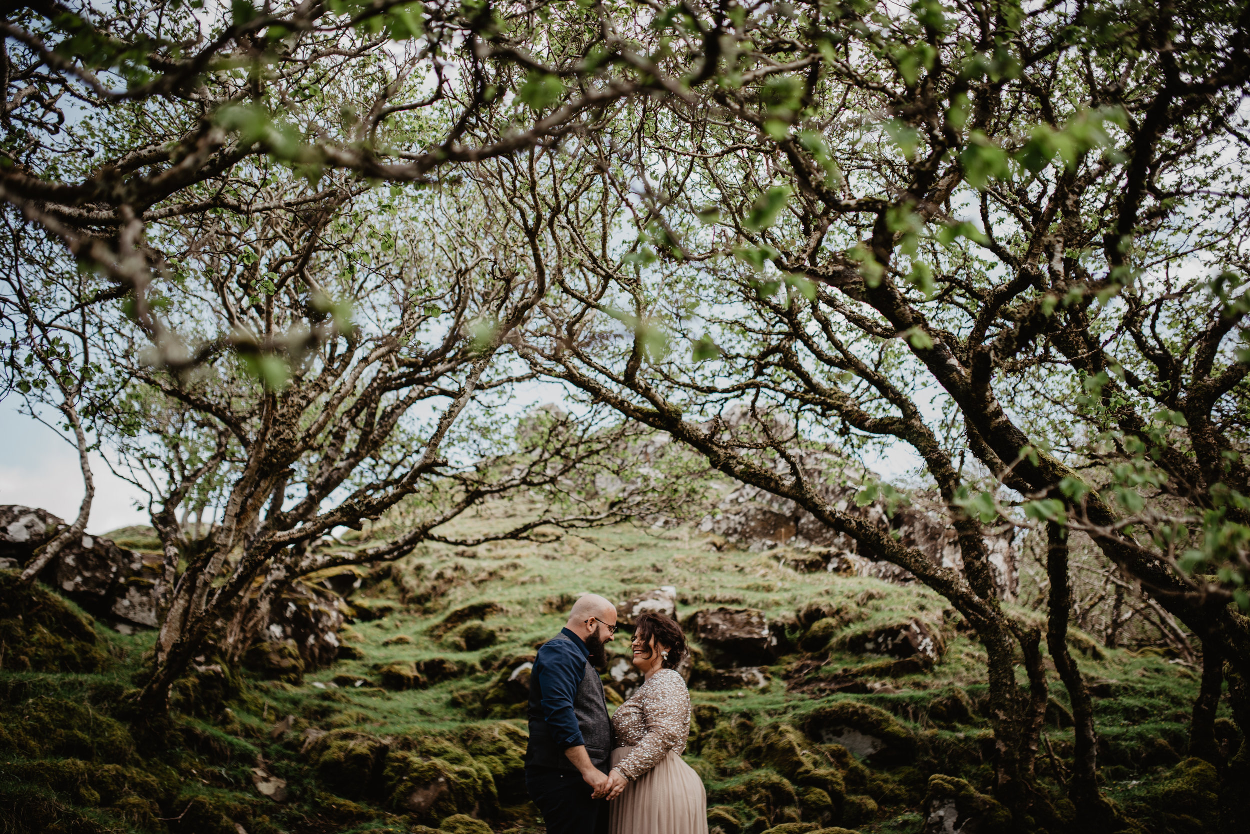 Lapela Photography Isle of Skye Elopement Fairy Glen